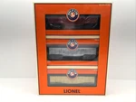 Lionel 6-52240 Tca 2002 Gondola 3-PACK Yellow Red Silver New Club Cars. Fixed Price $179.99.