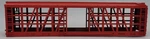 Lionel 19801-2 Red Gauge Poultry Dispatch Car Shell Without Side Doors. Fixed Price $15.00.