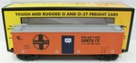 Mth 30-7808 Gauge Santa Fe Semi-scale Refrigerator Car #1899 Ln/box. Fixed Price $27.29.