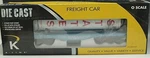 Line Nasa Die Cast Flat Car With Rocket Stage Load K693-8011 Gauge Nib. Fixed Price $241.75.