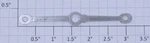 American Flyer PA9280-A Side Rod For Hudson And K5 Engines (10). Fixed Price $20.00.