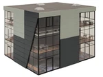 Faller 130156 Ho Office Building Kit. Fixed Price $158.99.