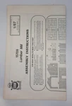 Ho Scale Ihc Lumber Mill Building Kit A.h.m. 15709 Assembly Manual Only F/s. Fixed Price $7.50.