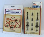 Life Like Barnyard Animals #1118 & Train Signals #1122 Ho. Fixed Price $9.50.