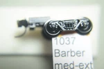 1037-10 Authentic Micro-trains Quality Usa Barber R.b. Trucks Pk W/med. Fixed Price $169.95.