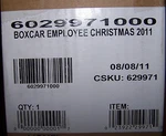 Lionel 6-29971 2011 Boxcar Employee Christmas (factory Sealed, Mint-factory New). Fixed Price $84.95.