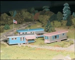 Bachmann O Plasticville Usa Classic Kits Park (three Trailers & Fl 45612. Fixed Price $40.98.