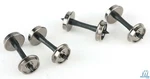 Walthers Proto 920-2301 33" Turned Metal Wheelsets W/plastic Axles (12) Ho Scale. Fixed Price $12.99.