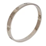 Cartier Love Bracelet Classic Size 18CM 18K White Gold Box/papers '19 B6067618. Fixed Price $6950.00.