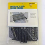 Walthers 933-3820 N Scale Through Plate-girder Bridge Kit. Fixed Price $28.80.
