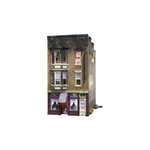 Woodland Scenics Ho Scale Betty Burning Building Built Ready BR5051. Fixed Price $81.35.