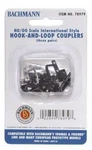 Bachmann 78979 Ho/oo International-style Hooks&loop Couplers (3 Pairs Of 2). Fixed Price $8.75.