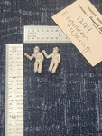 Campbell 1244 Engineer Waving, Weston Mini-figure, Unpainted, Ho, Per Pack. Fixed Price $12.00.