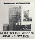 Lehigh Valley Models LVM3 Scale 100 Ton Coaling Station Building Kit. Fixed Price $79.99.