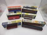 Vintage Ho Scale Model Train Bundle 6 Cars With Trestle Set Lionel Ahm. Fixed Price $49.95.