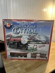 Lionel North Pole Central Christmas Train 6-30068 2007 Ready To Run Gauge Set. Fixed Price $300.00.