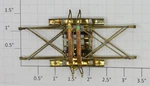 Acme 1000X-7 Scale Brass Pantograph Assembly. Fixed Price $42.00.