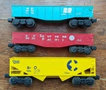 Lot Of Vintage Lionel Gauge Train Cars, Models: 9016 9032 9033. Fixed Price $25.00.