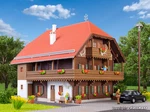 38072 Kibri Ho Kit Of Forester Lodge Meran. Fixed Price $39.99.