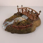 Hawthorne Village Seaside Thomas Kinkade Collection Sweetheart Bridge Coa 79732. Fixed Price $19.99.