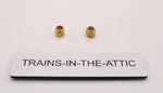 Lionel Brass Armature Bushing Part 1661E-26 . New Pack Of (2). Fixed Price $5.90.