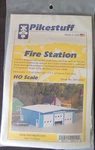 Ho Scale Pikestuff 541-0019 Fire Station New In Package Kit. Fixed Price $18.00.