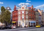 Kibri 38355 Ho Scale Corner City Building Hanseplatz. Fixed Price $78.25.