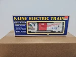 K-line 6444 Merry Christmas Box Car 1990, O/027 Gauge Mint Condition!. Fixed Price $22.95.