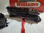 Williams Berkshire 2-8-4 W. Digital Whistle & Bell Cab #815. Fixed Price $425.00.