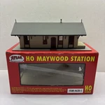 Atlas 620-1 Maywood Train Station Kit (tan W/brown Trim). Fixed Price $30.00.