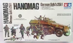 Tamiya MM-120A 1/35 Scale German Hanomag W/ Figures Building Kit New. Fixed Price $49.95.