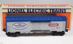 Scarce Lionel 9879 O-gauge Kraft Philly Cream Cheese Custom Run Reefer Nib. Fixed Price $179.99.