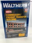 Walthers Cornerstone 933-3173 Commissary Freight Building Kit, Ho Scale. Fixed Price $32.40.