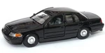 Welly 1999 Ford Crown Victoria Black 1:34 1:39 Scales 4.5 Inch Diecast Box. Fixed Price $11.99.