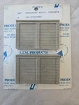 Aim #607 Scale Retaining Walls, Concrete Pre-finished. Fixed Price $10.16.