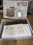 Piko 61116 Classic Line Glass Works Strauss Factory, Building Kit Ho. Fixed Price $88.00.