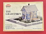 Scale The Grabitski's House Kit Model Power New In Sealed Box 1554. Fixed Price $16.99.