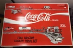 Vintage K-line Coca-cola Ttax Trailer Set Box Rare Collector Xmas. Fixed Price $170.00.