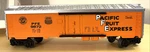 Lionel 6-9872 Pacific Fruit Express Reefer Silver/orange. Fixed Price $26.97.