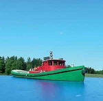 Sylvan Scale Models HO1026 Great Lakes Diesel Tug Boat - Resin Kit. Fixed Price $83.99.