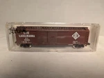 Atlas 50' Double Door Box Car Erie Lackawanna. Fixed Price $15.00.