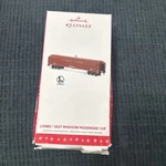 Hallmark - Lionel 2627 Madison Passenger Car Damaged Box. Fixed Price $10.00.