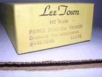 Lee Town #7040 Pierce 2500 Gal. Tanker Fire Truck W/mack Cf Cab/chassis Kit 1:87. Fixed Price $49.99.