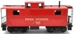 Lionel 0017 Full Detail Scale Red/maroon Caboose. Fixed Price $74.99.