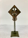 Lionel 069 Railroad Crossing Warning Bell Signal Look Out For Locomotive No Test. Fixed Price $12.99.