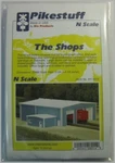Pikestuff Scale 8014 The Shops Building Kit. Fixed Price $33.59.