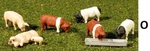 Scale Pigs, Piglet, Trough BAC-33168. Fixed Price $20.99.