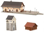 Faller 190059 Ho Susch Railway Station Set Building Kit. Fixed Price $129.10.