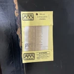 Am Models #501-12 Pallets (skids) Nos. Fixed Price $7.81.