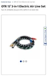 Semi Trailer Air Line Set. Fixed Price $200.00.
